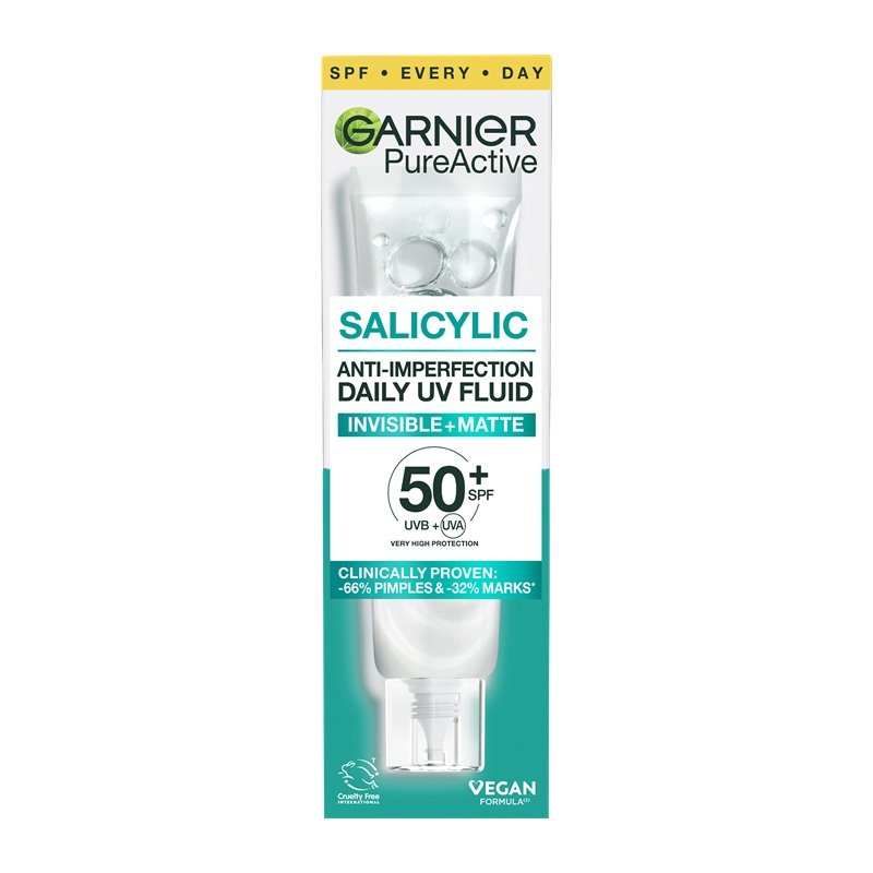 Pure Active BHA + Niacinamid UV fluid proti nedokonalostem SPF 50+ -2